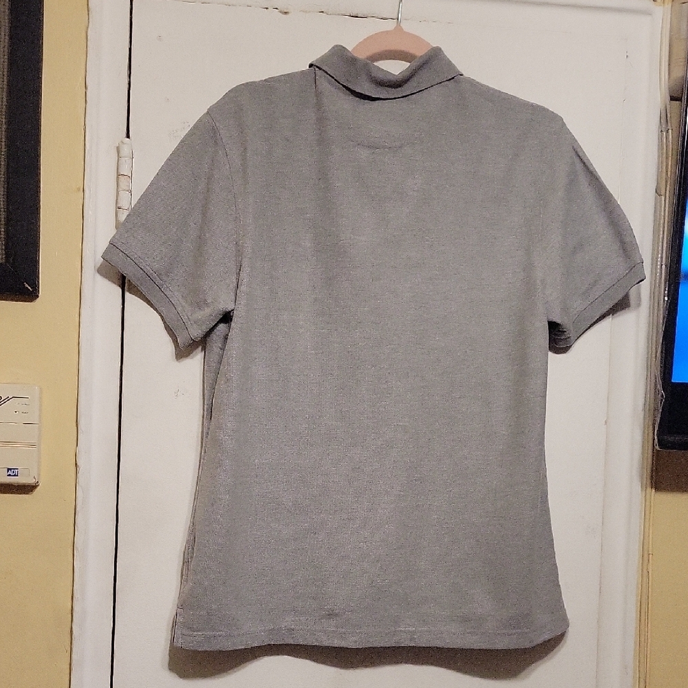 Men's Club Room Short Sleeve Gray Polo Shirt Size M - Picture 9 of 13